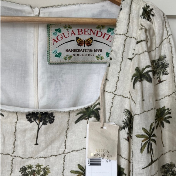 Agua by Agua Bendita Linen Maxi XS - Picture 4 of 7